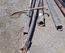 (6) 35' Round Tapered Light Poles
