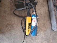 Solid  OX 500 Braze/Weld Outfit and Oxygen & Acetylene Tanks