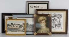 Assorted Military Pictures & Prints