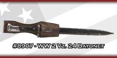 WW 2 Vz. 24 Bayonet