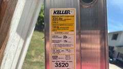 Keller 20' Extendable Aluminum Ladder
