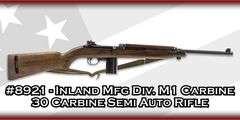 Inland Mfg Div.   M1 Carbine  30 Carbine  Semi Auto Rifle