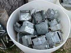 1” Elbows & 4” Square Boxes