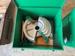 (2) Greenlee Storage Boxes