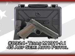 Tisas  M1911-A1  45 Acp  Semi Auto Pistol