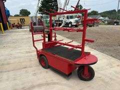 Custom Made Self-Propelled Wire Spool Carts
