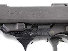 Walther  P1  9mm  Semi Auto Pistol