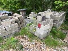 Several Skids of Hardscaping Materials