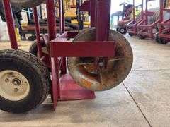 Custom Made Cart w/ Wire Sheave Pulleys