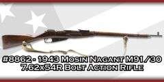 1943 Mosin Nagant  M91/30  7.62x54R  Bolt Action Rifle
