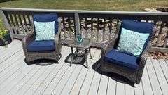 4-Piece Outdoor Furniture Set w/ 1 Table