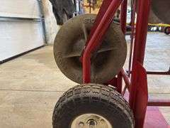 Custom Made Cart w/ Wire Sheave Pullers