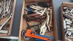 Assorted Pipe Wrenches, Vice Grips, & Chanel Locks