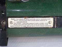 Coleman No. 523 2-Burner Military Stove