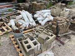 Several Skids of Hardscaping Materials