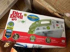 Electric Heater, Dirt Devil Scrubber, (2) Screen Doors