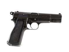 Argentina  FM Hi-Power  9mm  Semi Auto Pistol