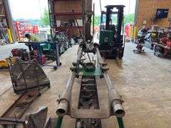 Massive Greenlee Pipe Bender w/ (4) Bending Shoes & Accessories