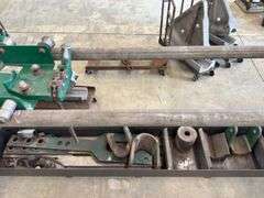 Massive Greenlee Pipe Bender w/ (4) Bending Shoes & Accessories