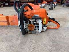 Stihl MS 290 20” Chain Saw & Cover