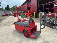 Custom Made Self-Propelled Wire Spool Carts