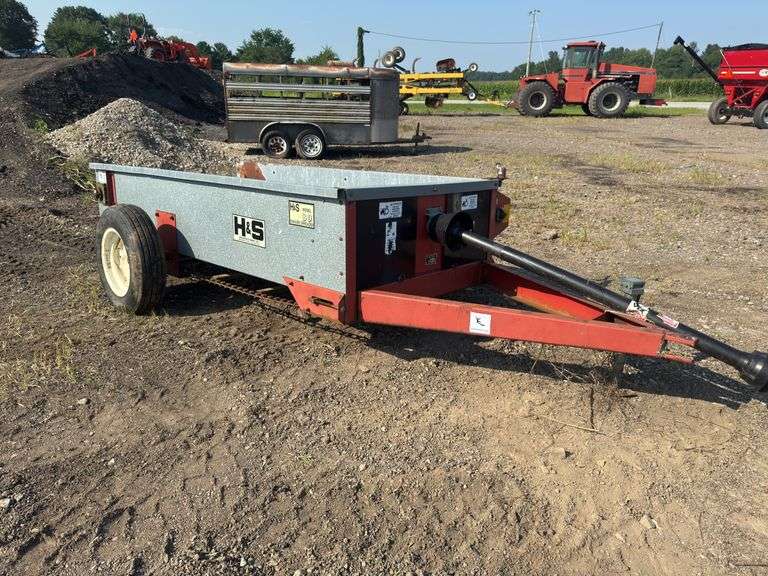 H&S  80  Manure Spreader