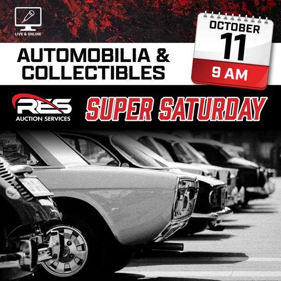 RES Super Saturday Auction – Automobilia & Collectibles Ring