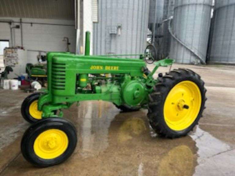 1946  John Deere  Model A  Factory Wide Front Tractor