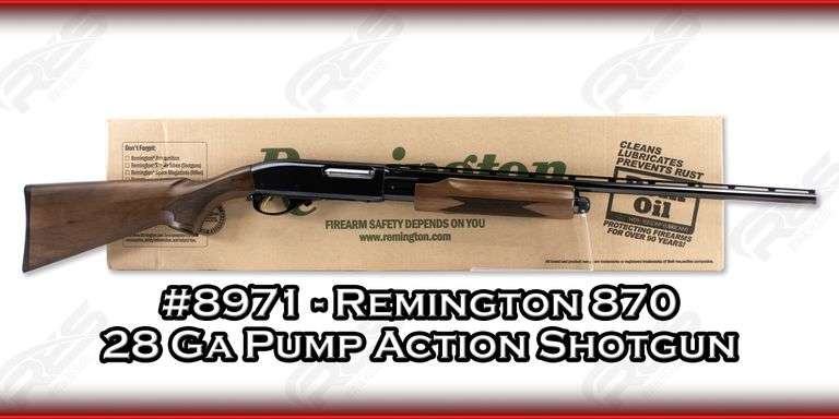 Remington  870  28 Ga  Pump Action Shotgun