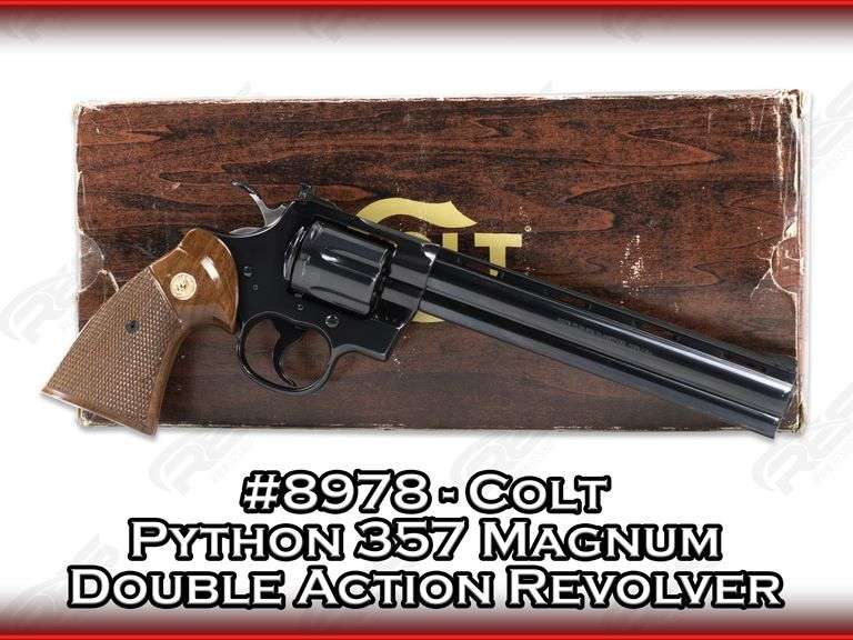 Colt  Python  357 Mag  Double Action Revolver