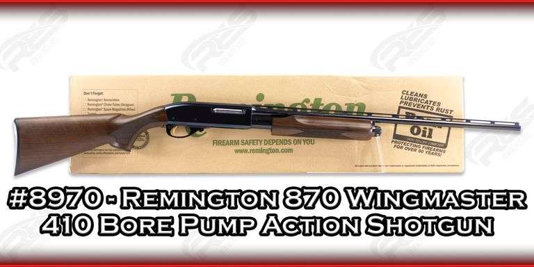 Remington   870 Wingmaster  410 Bore  Pump Action Shotgun