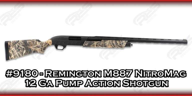 M887 Remington M887 NitroMag 12 Ga Pump Action Shotgun - RES Auction Services