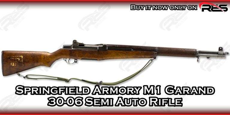 Springfield Armory  M1 Garand  30-06  Semi Auto Rifle