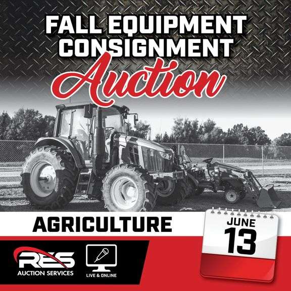 Fall Equipment Consignment Auction – Agricultural Equipment Ring