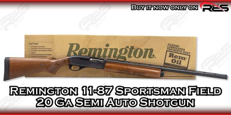 Remington  11-87 Sportsman Field  20 Ga  Semi Auto Shotgun