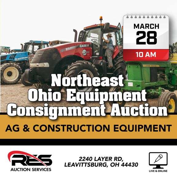 Northeast Ohio Equipment Consignment Auction