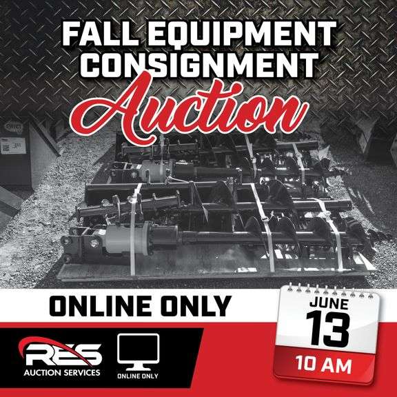 Fall Equipment Consignment Auction – Online Only Ring