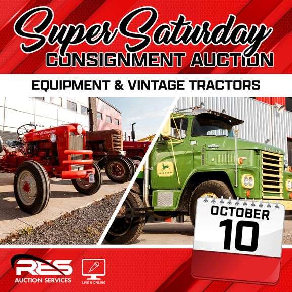 Super Saturday Consignment Auction – Equipment Ring