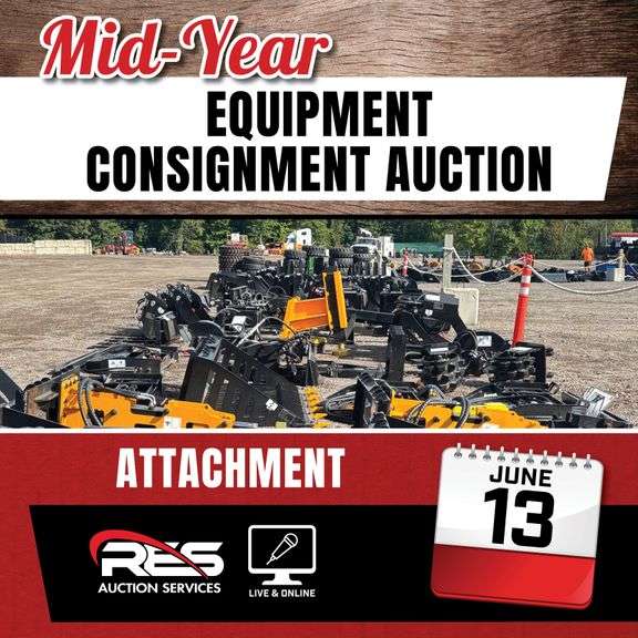 Mid-Year Equipment Consignment Auction – Attachment Ring