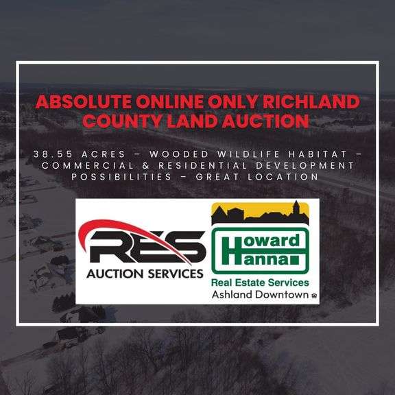 Absolute Online Only Richland County Land Auction 