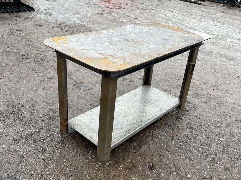 30" X 57" Welding Table