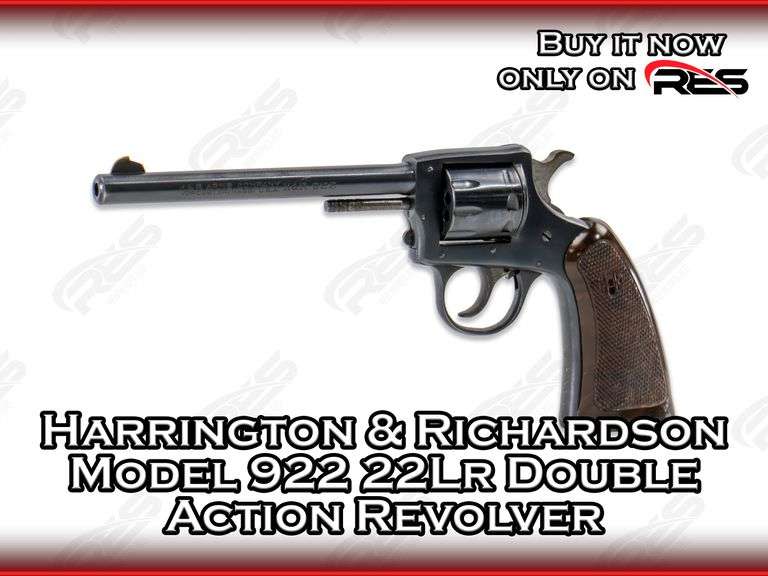 Harrington & Richardson   Model 922  22Lr  Double Action Revolver