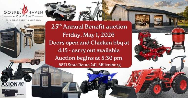 25th Annual Gospel Haven Benefit Auction