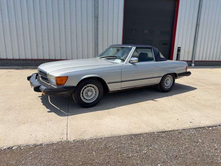 1984  Mercedes  450 SL  Convertible