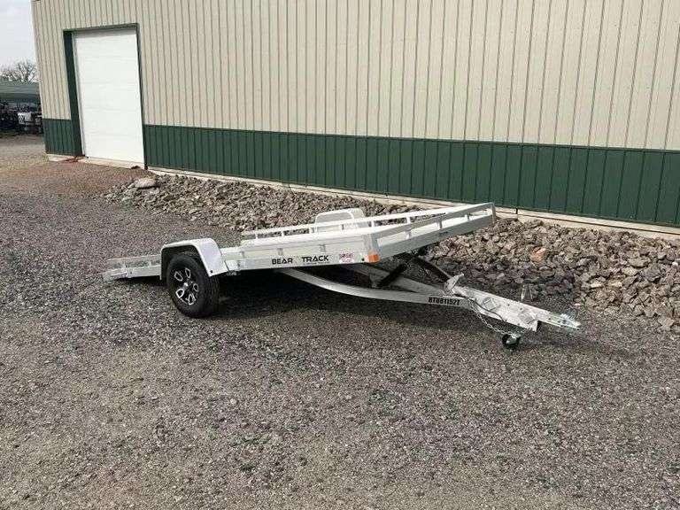 Bear Track 12' Alum Tilt Trailer 3K GVW