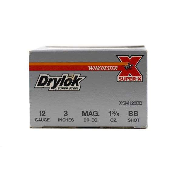 25rds Winchester Super-X 12ga Drylok Super Steel Ammo