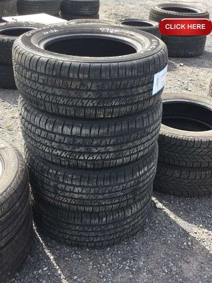 Goodyear 4 tires p225/60r16 - Rideau Auctions
