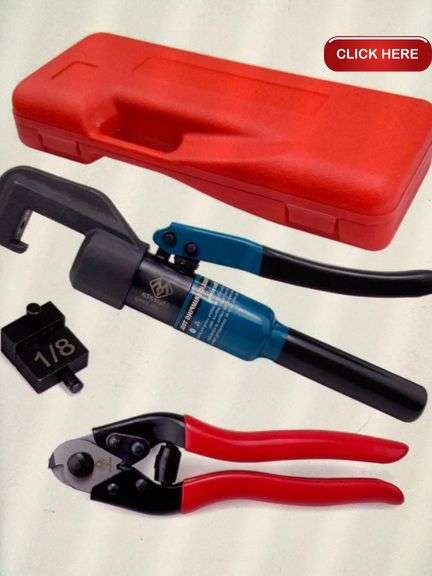 General Wire SRCS-R Sewer Cable Cutter Set – 5/8" Or 3/4" Drain Snake Tool