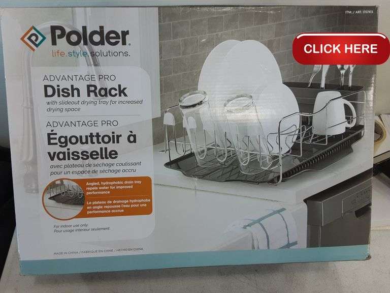 Polder dish rack - Rideau Auctions
