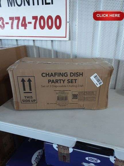 Chafing Dish Party Set - Rideau Auctions